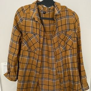 Mustard flannel